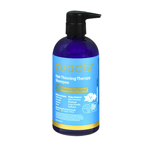 Pura d'Or, Pura D'Or Hair Loss Prevention Therapy Shampoo, 16 Oz
