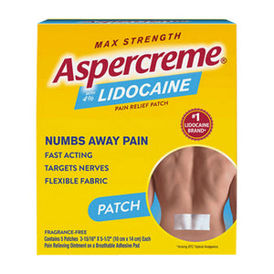 Aspercreme, Aspercreme Lidocaine Patch, 5 Each