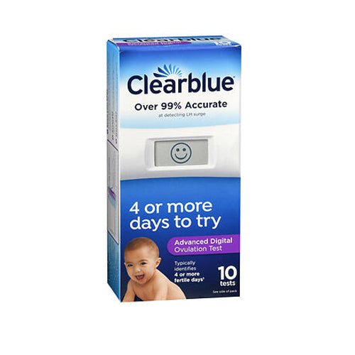 Clearblue, Clearblue Advanced Digital Ovulation Tests, 10 Each