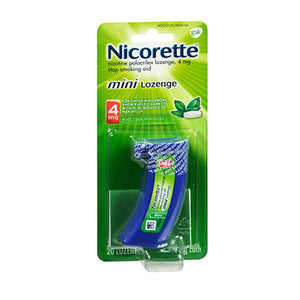 Nicorette, Nicorette Stop Smoking Aid Mini Lozenges  Mint, 4mg, 20 Each
