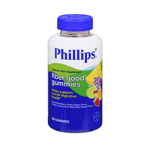 Phillips, Phillips Fiber Good Soluble Fiber Supplement Gummies, 90 Each