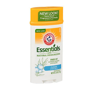 Arm & Hammer Essentials Deodorant with Natural Deodorizers Clean 2.5 Oz by Arm & Hammer