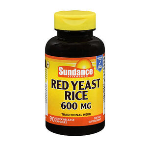 Sundance, Sundance Red Yeast Rice Quick Release Capsules, 600 mg, 90 Caps
