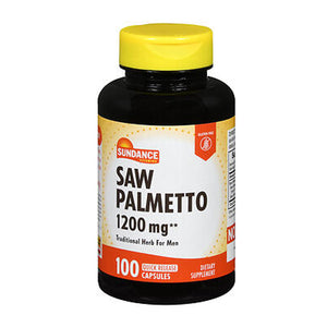 Sundance, Sundance Vitamins Saw Palmetto Capsules, 1200 mg, 100 Caps