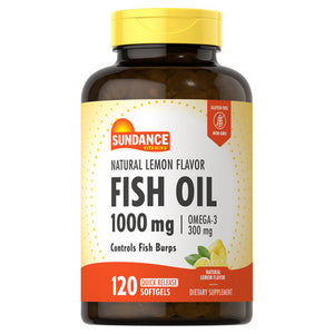 Sundance, Sundance Fish Oil Quick Release Softgels, 1000 mg, 120 Tabs