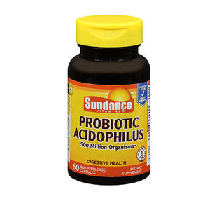 Sundance, Sundance Probiotic Acidophilus Quick Release Capsules, 60 Caps
