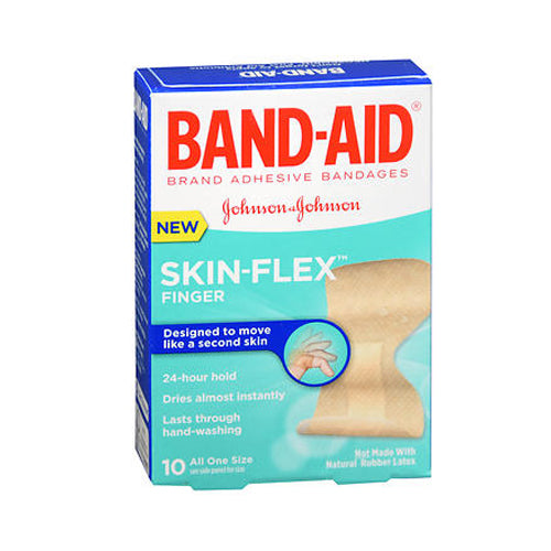 Band-Aid, Band-Aid Skin-Flex Finger, 10 Each