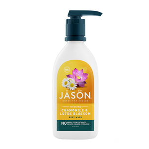 Jason Natural Products, Relaxing Chamomile & Lotus Blossom Body Wash, 30 Oz