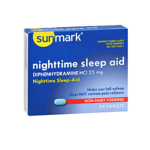 Sunmark, Sunmark Nighttime Sleep Aid, Count of 1