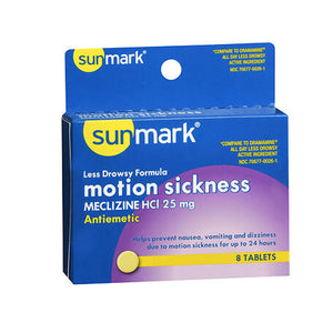 Sunmark, Sunmark Motion Sickness, 8 Tabs