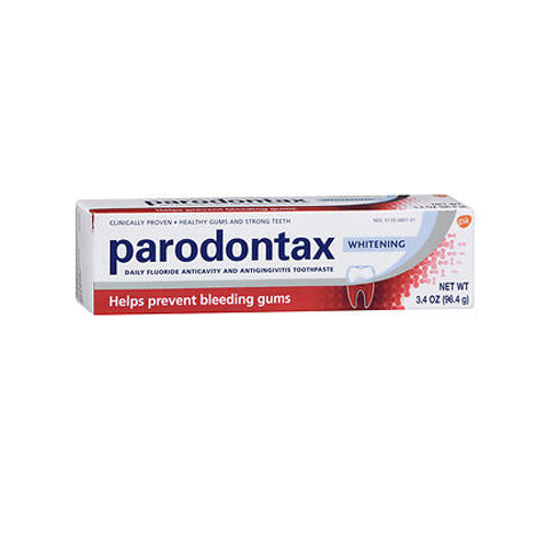 Parodontax, Parodontax Daily Fluoride Anticavity and Antigingivitis Toothpaste Whitening, 3.4 Oz