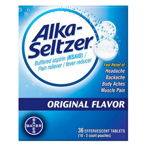 Alka-Seltzer, Alka-Seltzer Efferve Tablets Original, Count of 1