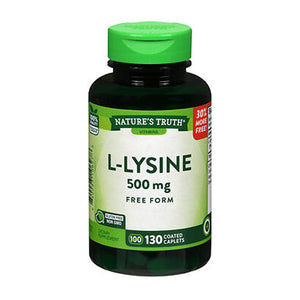Nature's Truth, Vitamins L-Lysine, 500 Mg, 130 Tabs