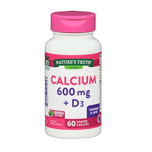 Nature's Truth, Calcium Plus D3, 600 Mg, 60 Tabs
