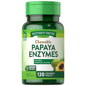Nature's Truth, Chewable Papaya Enzyme, 120 Tabs