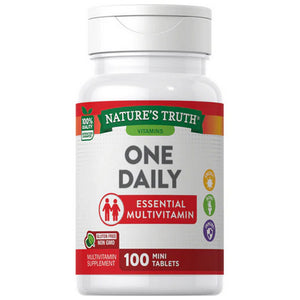 Nature's Truth, Once Daily Essential Multivitamin, 100 Mini Tabs