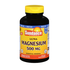 Sundance, Sundance Ultra Magnesium Caplets, 500 mg, 200 Tabs