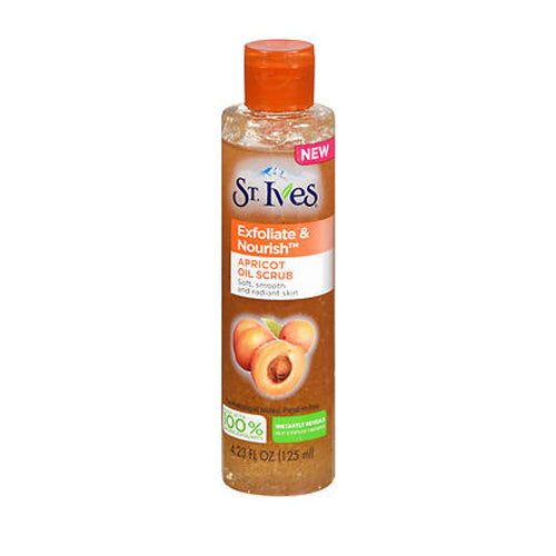 St. Ives, St. Ives Exfoliate & Nourish Scrub Apricot Oil, 4.23 Oz