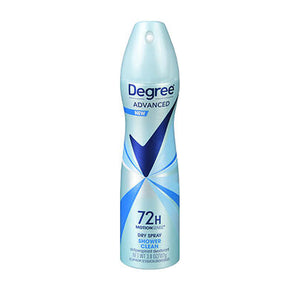 Axe, Degree Motion Sense Dry Spray Anti-Perspirant Shower Clean, 3.8 Oz