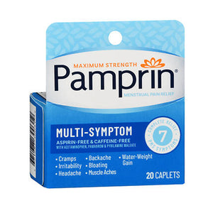 Pamprin, Pamprin Multi-Symptom Caplets, 20 Tabs