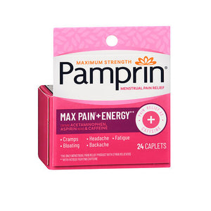 Pamprin, Pamprin Caplets Max Formula, 24 Tabs