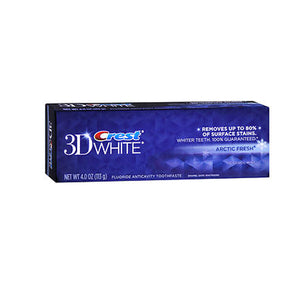 Crest, Crest 3D White Fluoride Anticavity Toothpaste Icy Cool Mint, 3.5 Oz