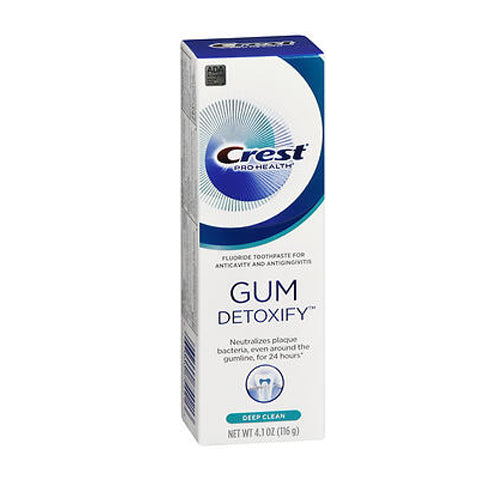 Crest, Crest Gum Detoxify Fluoride Toothpaste Deep Clean, 4.1 Oz
