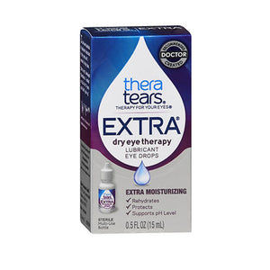 Theratears, TheraTears Extra Dry Eye Therapy Lubricant Eye Drops, 0.5 Oz