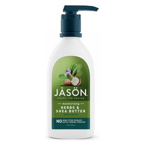 Jason Natural Products, Body Wash Satin, Herbal 30 Fl Oz