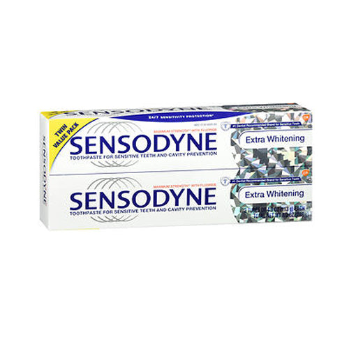 Sensodyne, Sensodyne Extra Whitening Toothpaste Twin Pack, 8 Oz