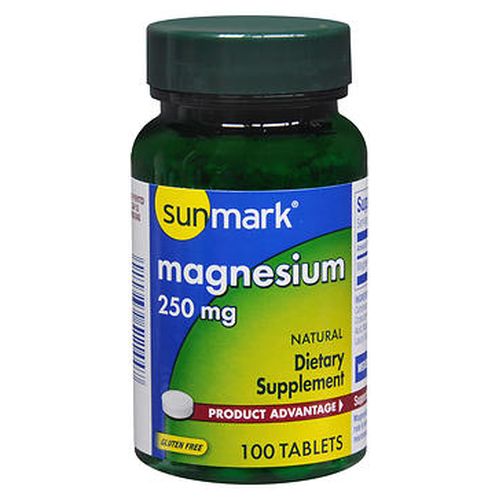 Sunmark, Sunmark Magnesium Tablets, Count of 1