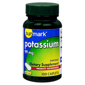 Sunmark, Sunmark Potassium Tablets, Count of 1
