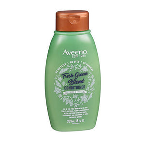 Aveeno, Aveeno Refresh & Thicken Fresh Greens Blend Conditioner, 12 Oz