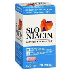 Slo-Niacin, Slo-Niacin, 500MG, 1000 Tabs