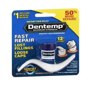 D.O.C., D.O.C. Dentemp Maximum Strength Dental Repair, 2.2 Grams