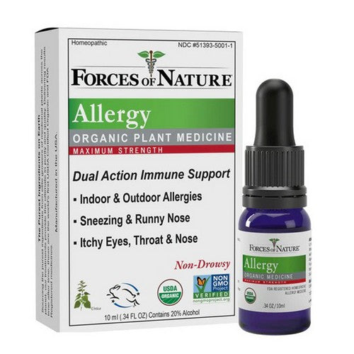 Forces of Nature, Allergy Maximum Strength, 10 ml