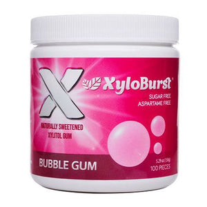 Xyloburst, Xylitol Bubble Gum, 100 Count