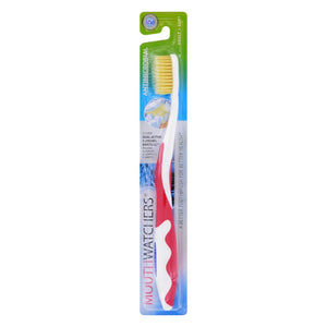 Mouth Watchers, Toothbrush, Red 1 Count