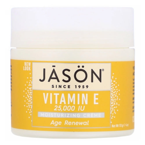 Jason Natural Products, Super Vitamin E Creme, 25000 IU, 4 FL Oz