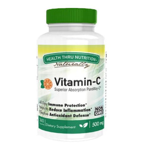 Health Thru Nutrition, Vitamin C 500 mg Pureway C, 60 Vegi Caps