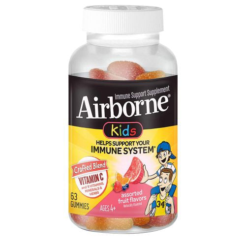 Airborne, Gummies Kids, 63 Count