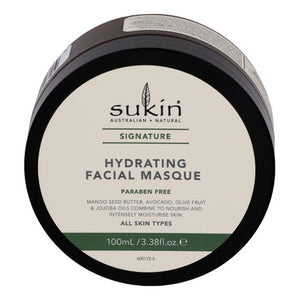 Sukin, Hyrating Facial Masque, 3.38 Oz