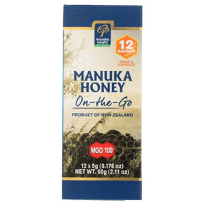Manuka Health, Manuka Honey On-The Go MGO 115+, 2.11 Oz