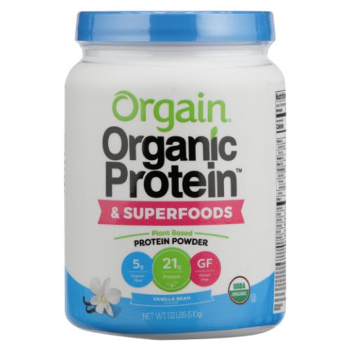 Orgain, Organic Protein & Superfoods, Vanilla Bean 1.12 lbs