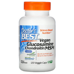 Doctors Best, Vegan Glucosamine Chondroitin MSM, 120 Veg Caps