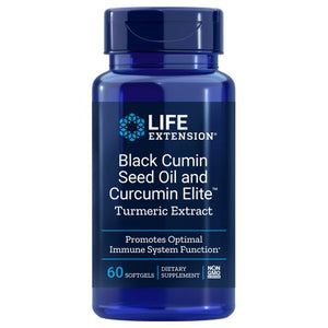 Life Extension, Black Cum in Seed Oil & Curcumin Elite Turmeric Extract, 60 soft gels