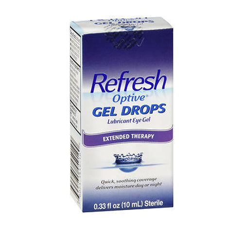 Refresh, Refresh Optive Gel Drops Lubricant, 10 ml