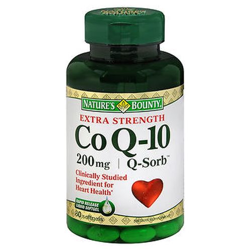 Nature's Bounty, Nature's Bounty CoQ-10 Q-Sorb Extra Strength, 200 mg, 80 Caps