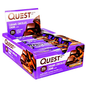 Quest Nutrition, Quest Protein Bar, Caramel Chocolate Crunch 12 Each