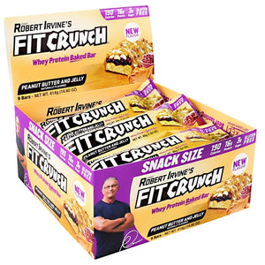Fit Crunch Bars, Fit Crunch Bar, Peanut Butter & Jelly 9 Bars